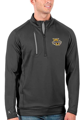 Antigua Marquette Golden Eagles Mens Generation Long Sleeve Qtr Zip Pullover