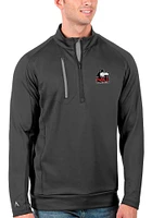 Antigua Northern Illinois Huskies Mens Grey Generation Long Sleeve Qtr Zip Pullover