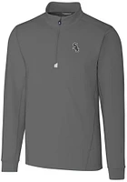 Cutter and Buck Chicago White Sox Mens Traverse Big Tall Qtr Zip