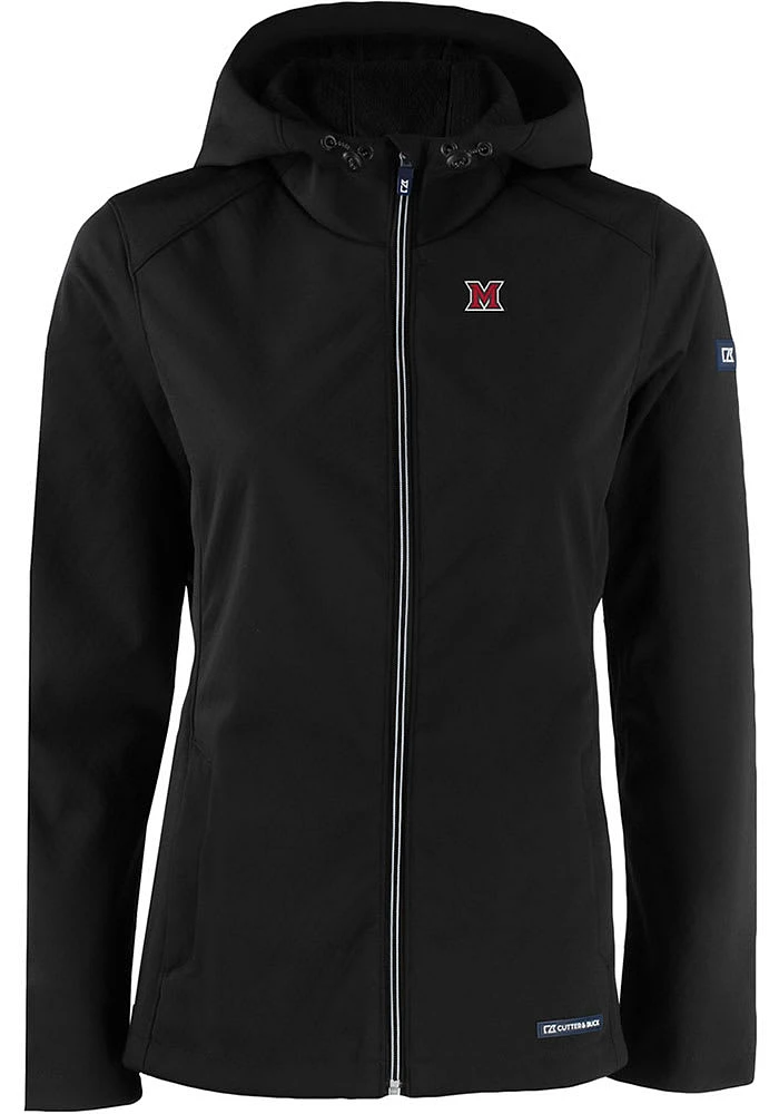 Cutter and Buck Miami RedHawks Womens Evoke Light Weight Jacket