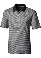 Cutter and Buck Cincinnati Reds City Connect Forge Tonal Stripe Big Tall Polo