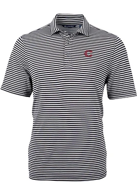 Cutter and Buck Cincinnati Reds City Connect Virtue Eco Pique Stripe Big Tall Polo