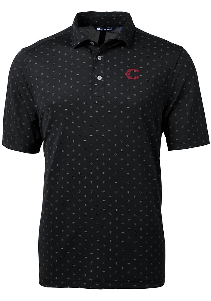 Cutter and Buck Cincinnati Reds City Connect Virtue Eco Pique Tle Big Tall Polo