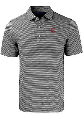 Cutter and Buck Cincinnati Reds City Connect Forge Double Stripe Big Tall Polo