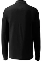 Cutter and Buck Cincinnati Reds City Connect Advantage Pique Long Sleeve Big Tall Polo