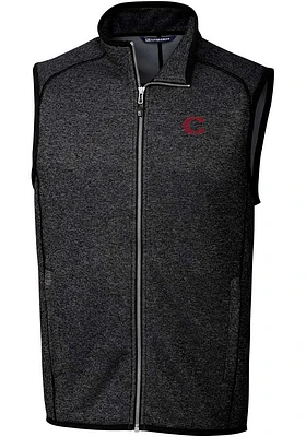 Cutter and Buck Cincinnati Reds Big Tall Grey City Connect Mainsail Mens Vest