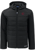 Cutter and Buck Cincinnati Reds Mens City Connect Evoke Hood Big Tall Lined Jacket