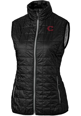 Cutter and Buck Cincinnati Reds Womens City Connect Rainier PrimaLoft Vest