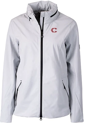 Cutter and Buck Cincinnati Reds Womens City Connect Vapor Rain Light Weight Jacket