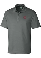 Cutter and Buck Cincinnati Reds Mens City Connect Drytec Genre Short Sleeve Polo