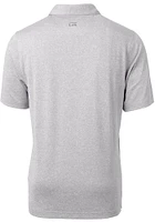 Cutter and Buck Cincinnati Reds Mens Grey City Connect Forge Heathered Short Sleeve Polo