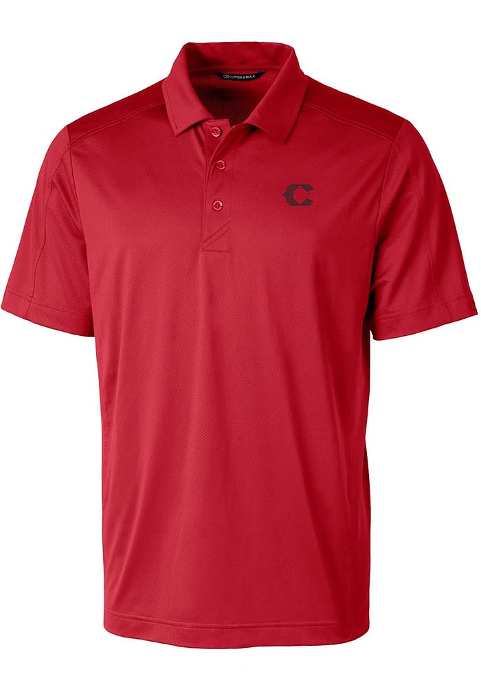 Cutter and Buck Cincinnati Reds Mens City Connect Prospect Short Sleeve Polo