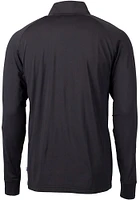 Cutter and Buck Cincinnati Reds Mens City Connect Adapt Eco Long Sleeve 1/4 Zip Pullover