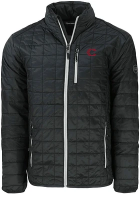 Cutter and Buck Cincinnati Reds Mens City Connect Rainier PrimaLoft Filled Jacket