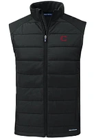 Cutter and Buck Cincinnati Reds Mens City Connect Evoke Sleeveless Jacket