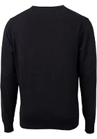 Cutter and Buck Cincinnati Reds Mens Black City Connect Lakemont Long Sleeve Sweater