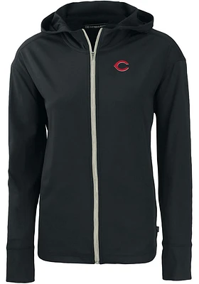 Cutter and Buck Cincinnati Reds Womens Daybreak Light Weight Jacket