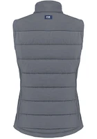 Cutter and Buck Cincinnati Reds Womens Grey Evoke Vest