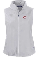 Cutter and Buck Cincinnati Reds Womens Grey Charter Vest