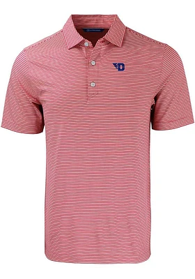 Cutter and Buck Dayton Flyers Mens Forge Double Stripe Big Tall Polos Shirt