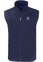 Cutter and Buck Xavier Musketeers Big Tall Navy Blue Charter Mens Vest