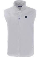 Cutter and Buck Xavier Musketeers Big Tall Grey Charter Mens Vest