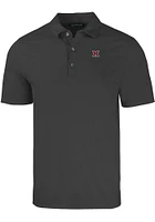 Cutter and Buck Miami RedHawks Mens Forge Short Sleeve Polo