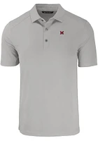 Cutter and Buck Miami RedHawks Mens Forge Recycled Short Sleeve Polo