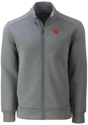 Cutter and Buck Dayton Flyers Mens Grey Roam Light Weight Jacket