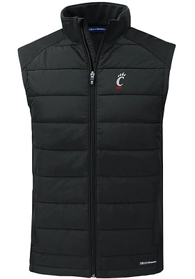 Cutter and Buck Cincinnati Bearcats Mens Evoke Sleeveless Jacket