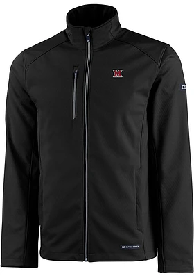 Cutter and Buck Miami RedHawks Mens Evoke Light Weight Jacket