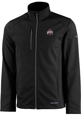 Cutter and Buck Ohio State Buckeyes Mens Solid Evoke Light Weight Jacket