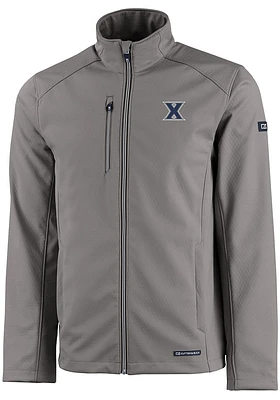 Cutter and Buck Xavier Musketeers Mens Grey Evoke Light Weight Jacket