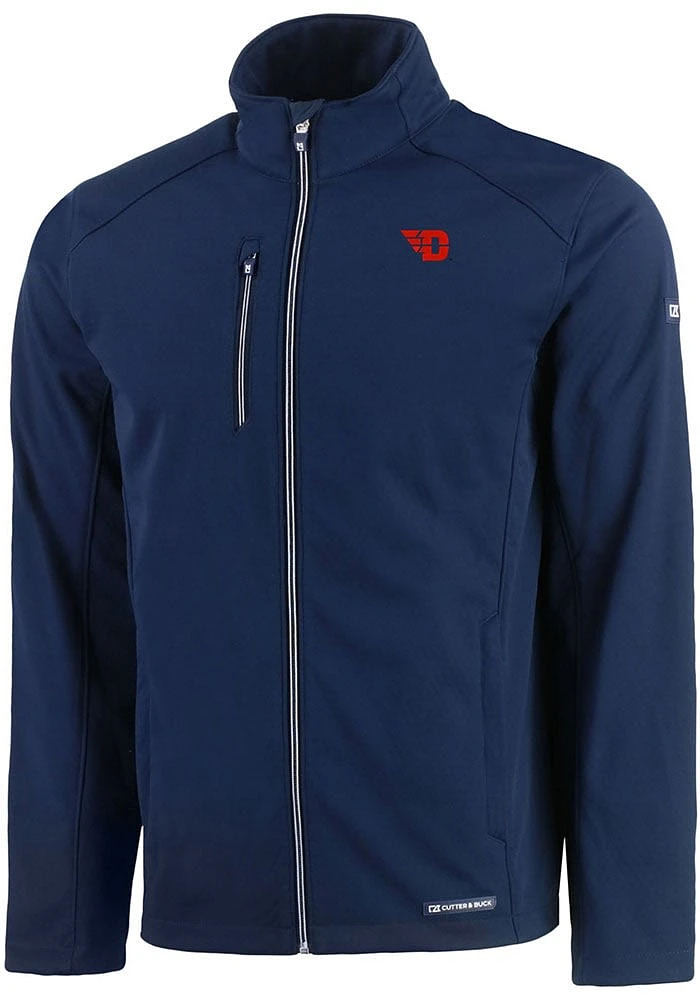 Cutter and Buck Dayton Flyers Mens Navy Blue Evoke Light Weight Jacket