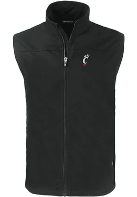 Cutter and Buck Cincinnati Bearcats Mens Charter Sleeveless Jacket