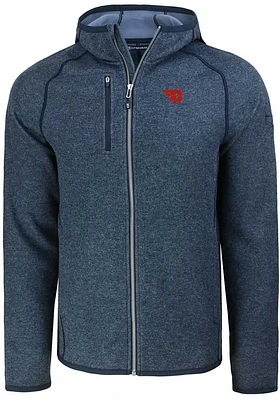 Cutter and Buck Dayton Flyers Mens Navy Blue Mainsail Light Weight Jacket