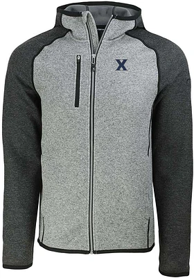 Cutter and Buck Xavier Musketeers Mens Grey Mainsail Light Weight Jacket