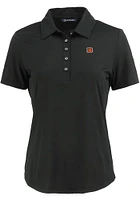 Cutter and Buck Cincinnati Bengals Womens Coastline Eco Short Sleeve Polo Shirt