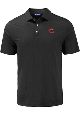 Cutter and Buck Cincinnati Reds Mens Coastline Eco Short Sleeve Polo