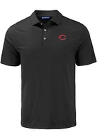 Cutter and Buck Cincinnati Reds Mens Coastline Eco Short Sleeve Polo