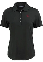 Cutter and Buck Cincinnati Reds Womens City Connect Coastline Eco Short Sleeve Polo Shirt