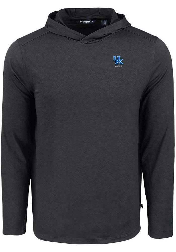 Cutter and Buck Kentucky Wildcats Mens Alumni Coastline Eco Long Sleeve Hoodie