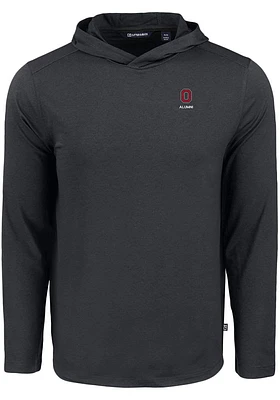 Cutter and Buck Ohio State Buckeyes Mens Alumni Coastline Eco Long Sleeve Hoodie