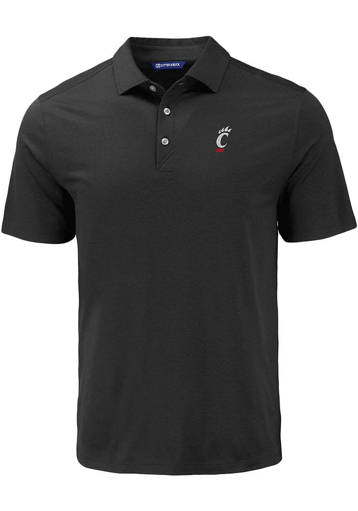 Cutter and Buck Cincinnati Bearcats Mens Coastline Eco Short Sleeve Polo