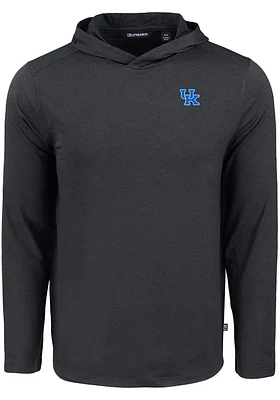 Cutter and Buck Kentucky Wildcats Mens Coastline Eco Long Sleeve Hoodie