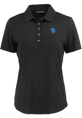 Cutter and Buck Kentucky Wildcats Womens Alumni Coastline Eco Short Sleeve Polo Shirt