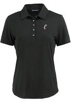 Cutter and Buck Cincinnati Bearcats Womens Coastline Eco Short Sleeve Polo Shirt