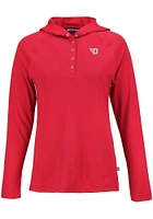 Cutter and Buck Dayton Flyers Womens Coastline Eco Hooded Sweatshirt