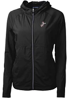 Cutter and Buck Cincinnati Reds Womens Cooperstown Adapt Eco Light Weight Jacket