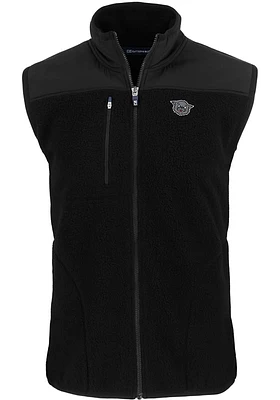 Cutter and Buck Cincinnati Bearcats Mens Vault Cascade Sherpa Sleeveless Jacket